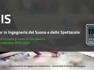 Master in Ingegneria del Suono e dello Spettacolo