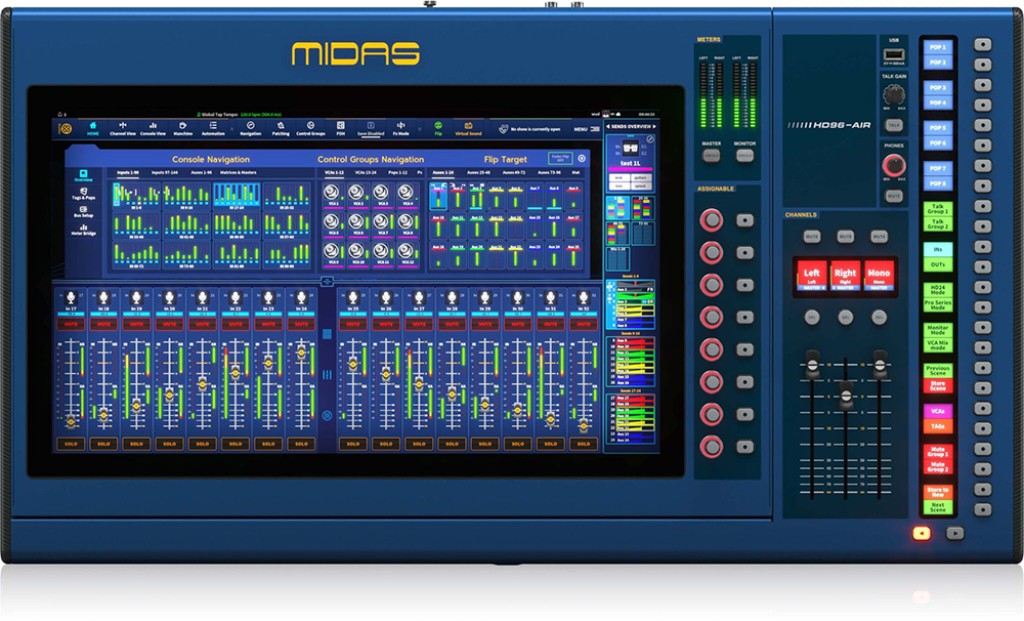 Nuovo Mixer Midas HD96 AIR