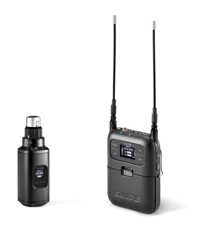 Shure, i nuovi sistemi wireless digitali portatili SLX-D Shure, i nuovi sistemi wireless digitali portatili SLX-D