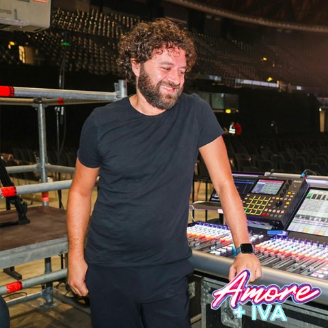 Giuseppe Saponari - Fonico FOH e produttore per MZL