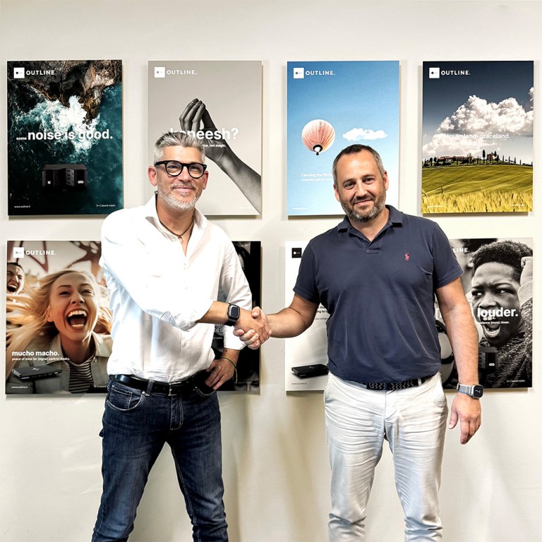 Outline nomina Audio Link distributore per l'Italia Outline nomina Audio Link distributore per l'Italia