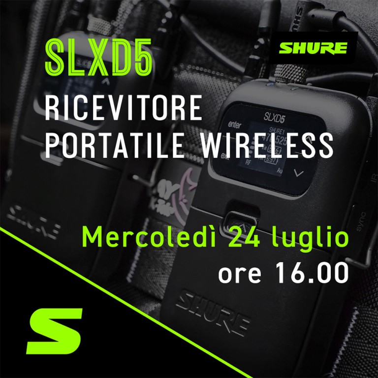 Webinar Shure SLXD5 Webinar Shure SLXD5
