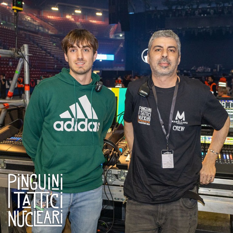 Andrea Carlotto - Lighting designer; Luca Ciancone - Lighting designer assistant Andrea Carlotto - Lighting designer; Luca Ciancone - Lighting designer assistant