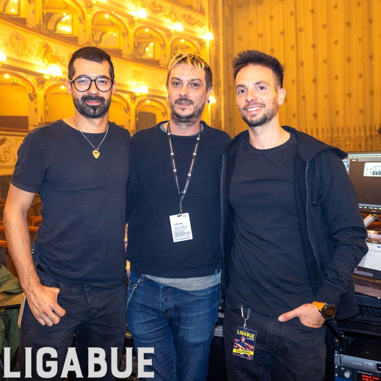 Filippo Panella - Sound Designer; Simone Squillario - Fonico di sala Filippo Panella - Sound Designer; Simone Squillario - Fonico di sala
