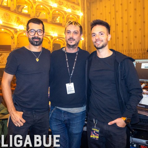 Filippo Panella - Sound Designer; Simone Squillario - Fonico di sala