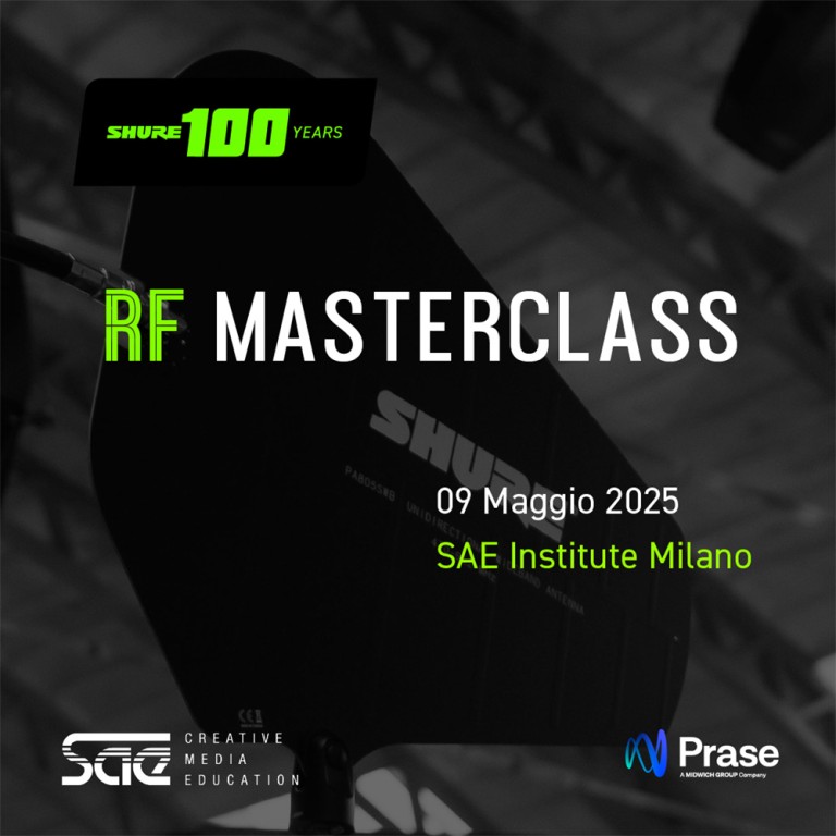 Shure RF Masterclass - Sound & Lite