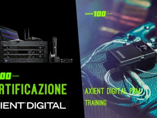 Shure Axient Digital Certification Training e AD PSM Training