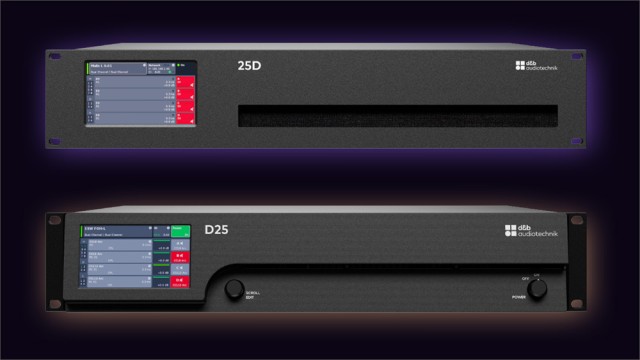 d&b audiotechnik presenta 25D e D25 d&b audiotechnik presenta 25D e D25