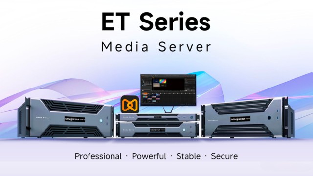 Novastar lancia i Media Server serie ET Novastar lancia i Media Server serie ET