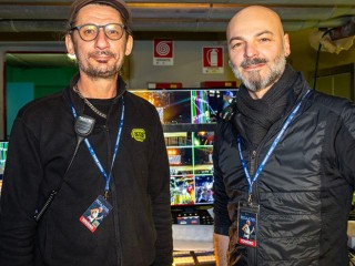 Mirko Lenaz - Responsabile STS; Marco Bazzano - Regia telecamere