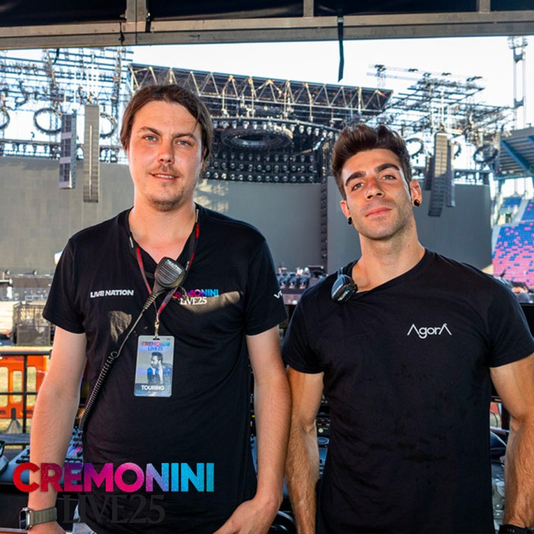 Mirko Palanca - Network Manager; Alberto Manzone - MA3 Specialist