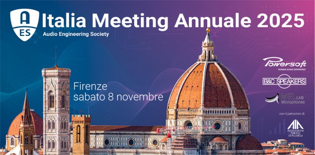 Torna a Firenze il Meeting Annuale AES Italia