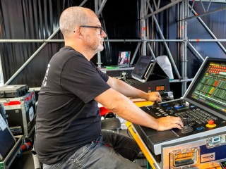 Giandomenico Barbon - Operatore in tour per Stage Dynamics