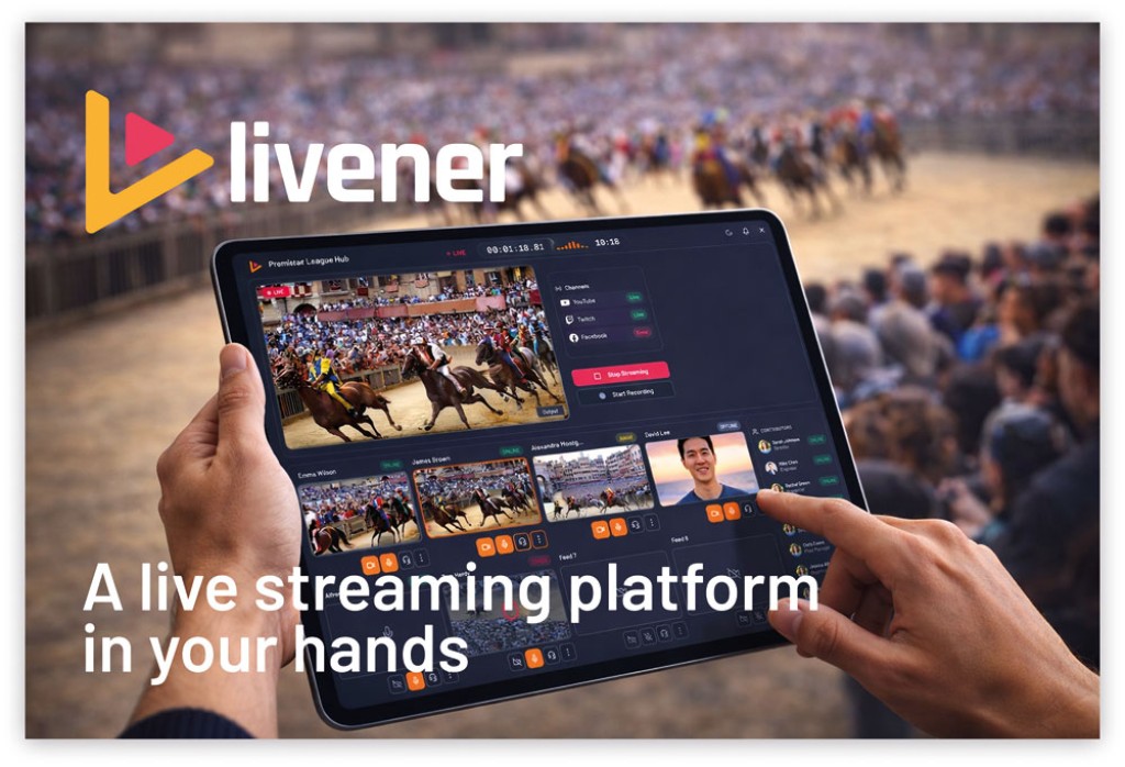 Un nuovo broadcasting live è possibile, con più fonti remote e alta qualità