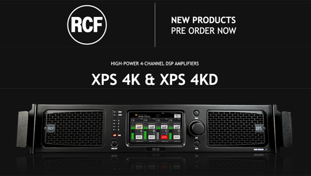 RCF XPS 4K & XPS 4KD