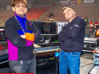 Antonio Paoluzi - System Engineering; David Matteucci - Fonico FoH