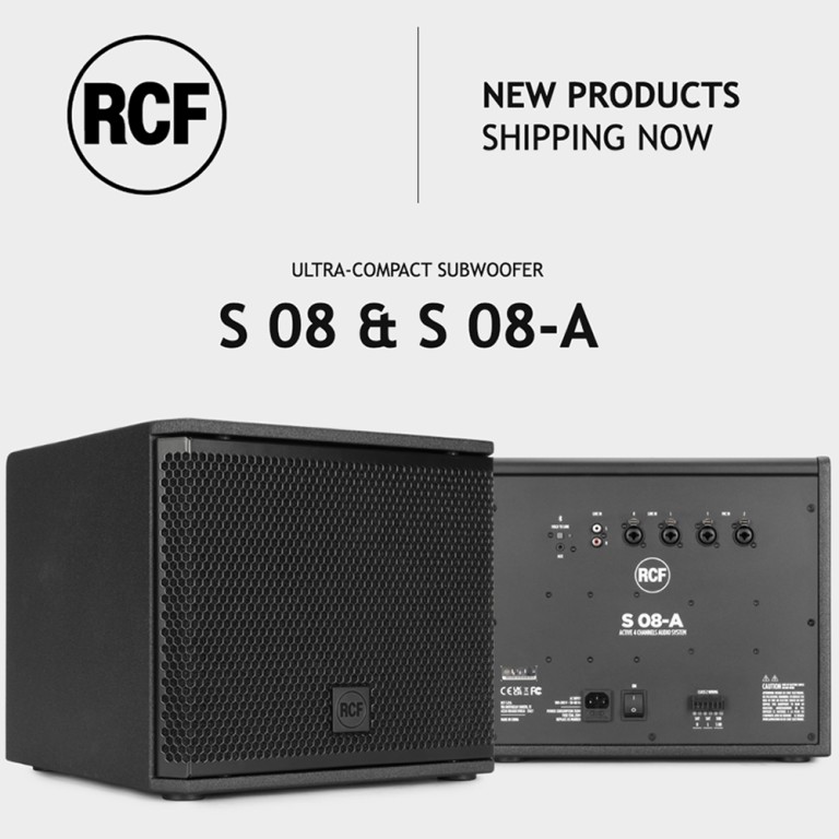 RCF S 08 & S 08-A RCF S 08 & S 08-A