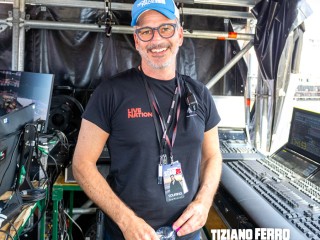 Marco Zucchinali - Lighting Director in tour