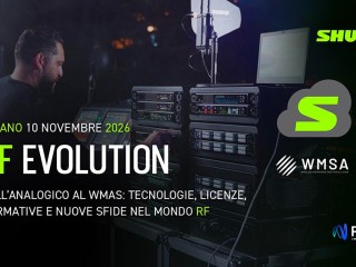 Shure RF Evolution - Milano 10 novembre 2026