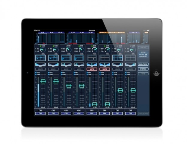 Roland M‑480 iPad App