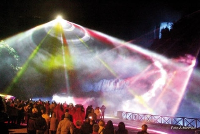 Laser Entertainment per International - Umbria Water Festival