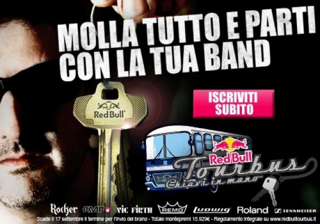 RED BULL TOURBUS CHIAVI IN MANO 2013