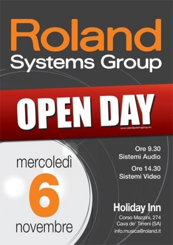 Roland SG Open Day Novembre