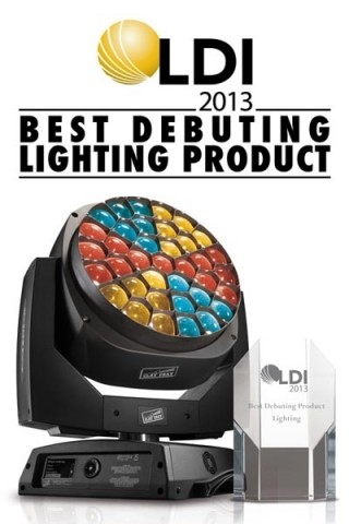 B-Eye K20 “Best Debuting Lighting Product” ad LDI