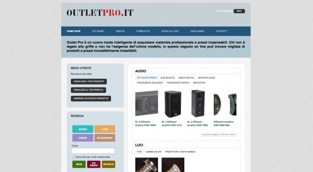 Outletpro.it è online!