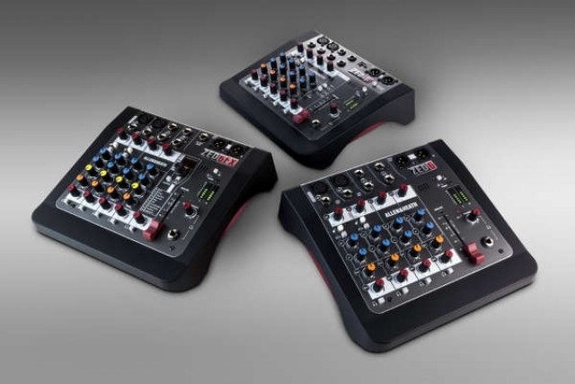 Nuovi mini mixer Allen & Heath ZED