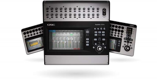 Aggiornamento firmware per i mixer Qsc serie Touchmix
