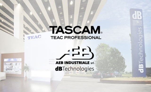 AEB-dBTechnologies distribuisce TASCAM AEB-dBTechnologies distribuisce TASCAM